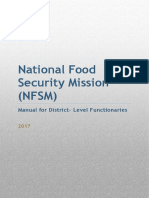 National Food Security Mission (NFSM) : Manual For District-Level Functionaries
