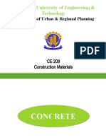 CE 209 Construction Materials Classification