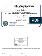 Certificado 3 Faa
