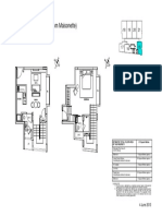 Type A3-A 1-Bedroom Maisonette Floor Plans