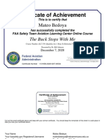 Certificado 4 Faa