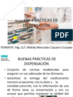 Buenas prácticas dispensación farmacéutica