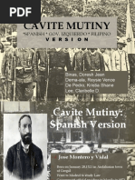 Cavite Mutiny: Spanish Gov. Izquierdo Filipino V E R S I O N