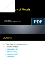 Toxicology of Metals - Final