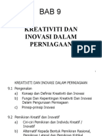 BAB 9 AN025KREATIVITI DAN INOVASI