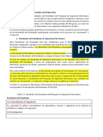 RESULTADOS DEL ESTUDIANTE Conceptualidad y Capacidades