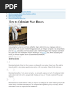 Download How to Calculate Man Hours by Elmer S Hipolito SN48731360 doc pdf