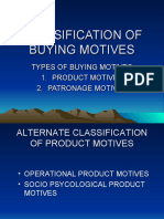 Classifying Buying Motives and Understanding Business Buyer Behavior