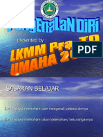 Pengenalan Diri LKMM Pra-TD UMAHA 2018