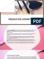 Productos Cosméticos Buen Uso