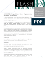 Flash VdAtlas Mocambique - Ambiente - Novos Regulamentos de Gestao de Residuos - 16.05.2015