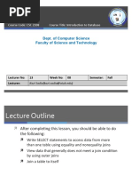 Joining: Dept. of Computer Science Faculty of Science and Technology