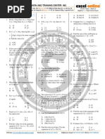 Batch 2 - Math 01 - Algebra 1 - Exercises