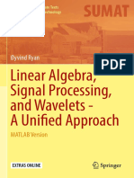 Linear Algebra, Signal Processing, and Wavelets - A Unifi Ed Approach