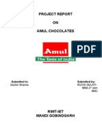 AMUL Chocolates Marketing Research