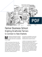 Farmer Business School:: Enabling Smallholder Farmers To Connect To New Markets