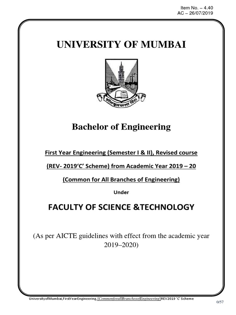 FIRST SEM ENGINEERING SYLLABUS intelligence overview