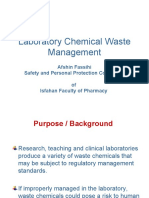 Laboratory Chemical Waste Management
