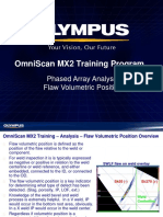 MX2 Training program 14E Phased Array Analysis-Volumetric Position