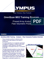 MX2 Training Program 14E Phased Array Analysis-Volumetric Position