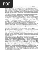 World War I (Or The First World War, Often Abbreviated As WWI or WW1) Was A Global