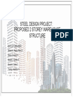 Proposed 2 Storey Warehouse Structure Steel Design Project:: Group Member