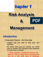 CHAPTER 1 Risk Analysis and Management