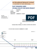 Bharat Broadband Network Limited: As Built Drawing (Abd) For Increment Ofcable Route For Nofn Project