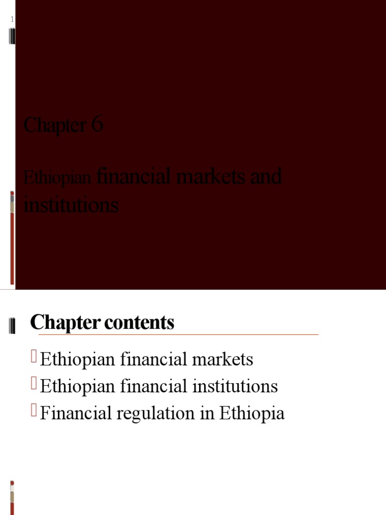 article review on financial institutions in ethiopia