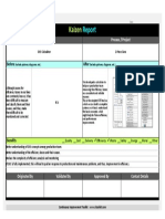 Kaizen: Subject Process / Project