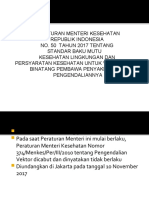 Peraturan Menteri Kesehatan Republik Indonesia Nomor 50 Tahun