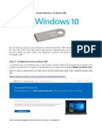 Instalar Windows 10 Desde Una Usb