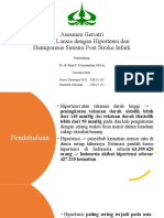 Asesmen Geriatri Seorang Lansia Dengan Hipertensi Dan Hemiparesis Sinistra Post Stroke Infark