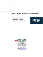 Fast Rope Inspection Manual: Doc. No.: JFQ-44 Revision: Issue B Rev. Date: 01-Feb - 07
