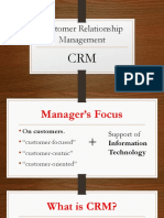 Customer Relationship Management