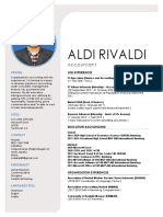 CV Aldi Rivaldi (Junior Auditor)