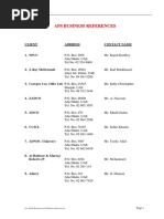 3. APS Business References