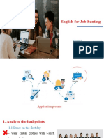 English For Job-Hunting: Group 1