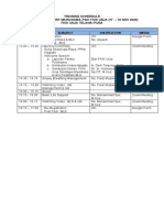BLS Training Schedule UNJA
