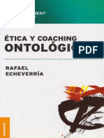 Rafael Echeverría - Ética y Coaching Ontológico PDF