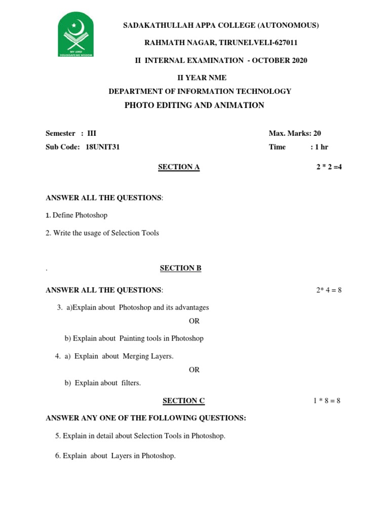 IT Model Internal An Paper | PDF | Computers | Technology & Engineering