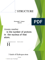 ATOMIC STRUCTURE Ni Ohwien