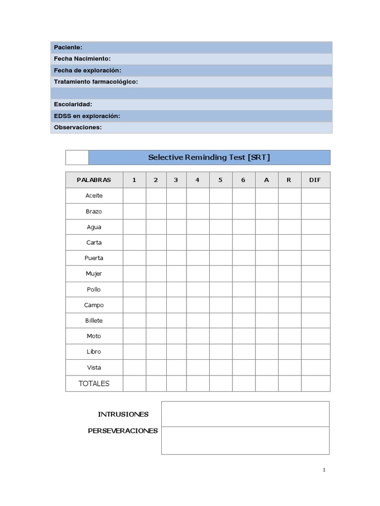 Brb Hoja Recogida Datos Pdf Science Ciencia Y Tecnología