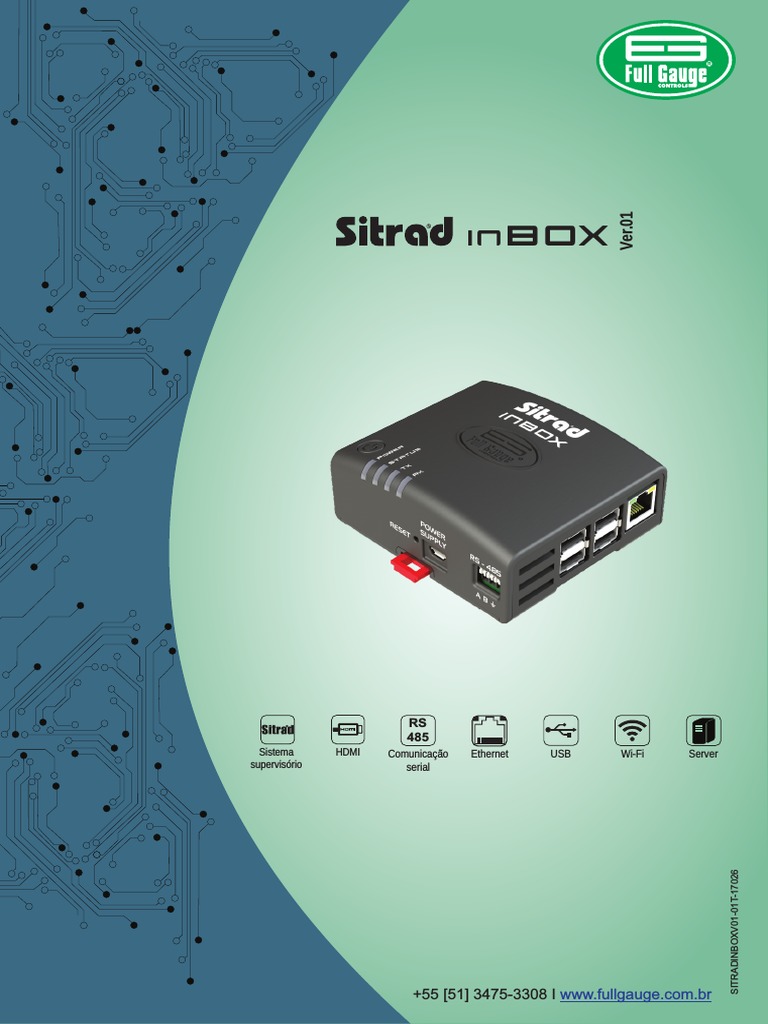 Sitrad Inbox Manual | PDF | Wi-Fi | Rede de computadores