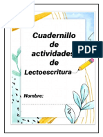 Cuadernillo Lectoescritura Nivel 2 PDF