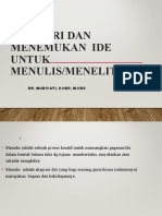 Menemukan Ide Tulisan2