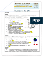 Devoir 1 Modele 4 Physique Chimie 1er Bac Semestre 1