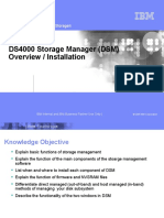 DS4000 Storage Manager (DSM) Overview Installation