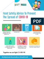 Food Safety Advice To Prevent The Spread of COVID-19