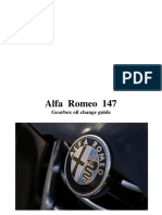 Alfa 147 - Gearbox Oil Change Guide